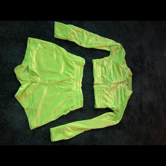 Lime green 2 piece set - Picture 3 of 5